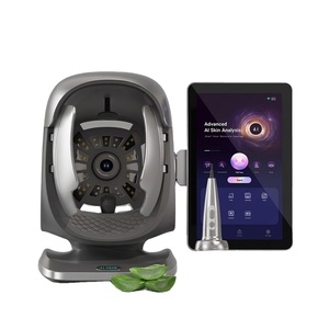Système d'analyse cutanée IA compact de dernière génération pour ordinateur de bureau, instrument de diagnostic facial ABS, modes d'inspection multiples, test complet du visage - Product Image 1
