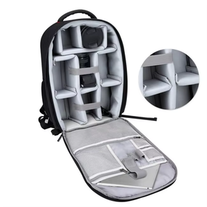 Mochila Impermeable para Cámara de Nailon de Hong Kong, Bolsa de Fotografía Deportiva para Exteriores con Cierre de Cremallera - Product Image 3