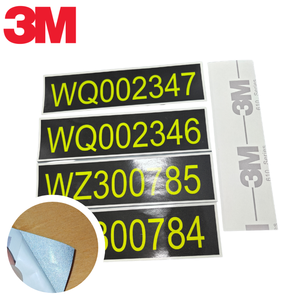 Etiqueta Reflectante Retroreflectante de Vinilo 3M 610C, Resistente al Agua y a los Rayos UV, con Impresión de Logotipo Personalizado, Duración Exterior de 3-5 Años, para Señalización de Seguridad - Product Image 1