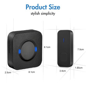 Daytech CC01 – téléavertisseur à domicile pour personnes âgées, bouton d'appel SOS, Vibration sans fil pour soignant, système de boutons d'appel - Product Image 3