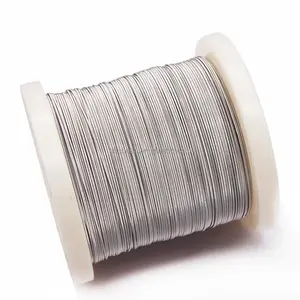 Filo di resistenza elettrica ni80 più venduto filo clapton 26ga 38ga cavo prefabbricato clapton fuso a doppio nucleo