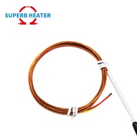 Cabezal de plástico de canal caliente de alta precisión, sensor de sonda de temperatura de molde de inyección de termopar tipo K J E T