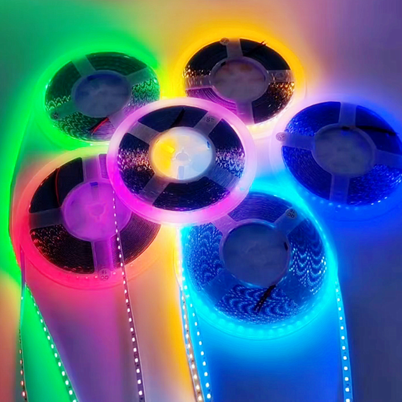 High Brightness Ip20 Ra70 120Leds/M 8Mm Pcb 24V 12V 10M/Roll Ip20 Ra70 120Leds/M 2835 Flexible Led Strip