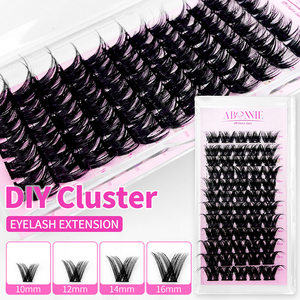 Abonnie ชุดขนตาปลอมโค้งงอนชุดขนตาปลอมแบบ DIY ดีไซน์ใหม่ - Product Image 3