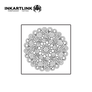 Inkartlink Nouveau design Imperméable Best-seller Faux tatouage géométrique tribal à imprimé animal pour femmes et hommes Tatouage de bras longue durée - Product Image 4