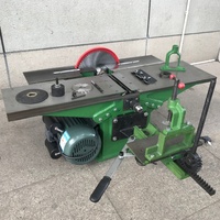 Machine de travail du bois multifonction robuste 2,2 kW : dégauchisseuse, scie, mortaiseuse, affûteuse tout-en-un pour l'atelier de menuiserie