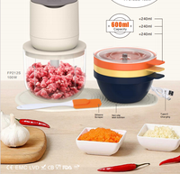 Le hachoir à légumes électrique de nouveau style est un produit utile de vente chaude pratique et rentable de haute qualité pour la cuisine