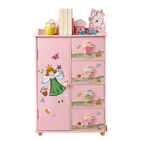Armoire de rangement en bois MDF style moderne pour enfants armoires pour enfants meubles pour bébé pour chambre à coucher ensembles de chambre à coucher à domicile