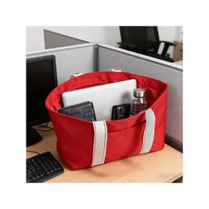 Bolso Tote para Mujer, Grande, Color Sólido, PU, Doble Asa, Bolso de Hombro para Oficina - Product Image 2