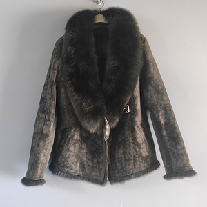 <span class=keywords><strong>Doudoune</strong></span> réversible pour <span class=keywords><strong>femme</strong></span> 2025 – Parka courte d'hiver avec col montant en fourrure de lapin – Manteau chaud en duvet à porter des deux côtés - Product Image 2