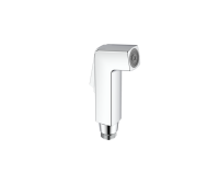 Accessoire de robinetterie de salle de bain moderne en plastique ABS, bidet portable pour toilettes, surface plaquée, pour hygiène des mains