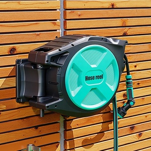 Dévidoir de <span class=keywords><strong>tuyau</strong></span> d'arrosage personnalisé en PP, PVC, ABS pour machines de lavage de voitures, dévidoir pivotant SG65, montage de <span class=keywords><strong>tuyau</strong></span> télescopique pour jardin - Product Image 6