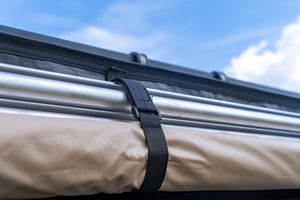 Auvent de toit latéral de voiture rétractable imperméable pour le camping, protection solaire, cadre en alliage d'aluminium, tissu Oxford, 3-4 personnes, véhicule - Product Image 4