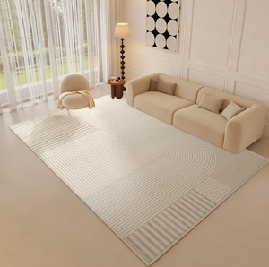 Alfombra Estampada de Estilo Crema, Ligera y de Lujo, Resistente a la Suciedad, Fácil de Cuidar, de Alta Gama, Universal para Sala de Estar, Dormitorio y Sofá, para las Cuatro Estaciones - Product Image 5