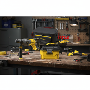 Kit Trapano a Percussione Brushless SDS-Plus 18V V20 UTP0045 UTH0334 + Aspirapolvere a Batteria 18V V20 per Solidi e Liquidi - Product Image 3