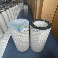 Sistem Filter Debu Industri untuk Pemotongan Plasma, Pemotongan Laser, Pengelasan, Filter Debu Asap 324*660mm, Filter Cartridge Studs