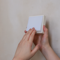 Veilleuse murale à aimant avec logo personnalisé, rechargeable, pour chambre à coucher