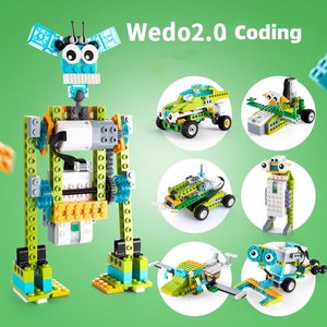 WSY-Robot programable para niños, 45300, bloques educativos electrónicos compatibles con FUN WEDO2.0, juguete electrónico - Product Image 2