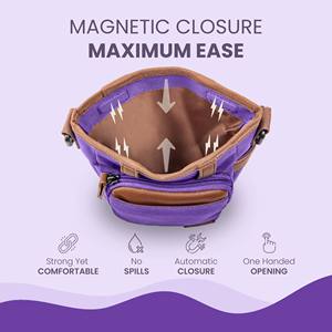 Free sample Personalised Custom logo Waterproof Canvas Pet Snack Bag Walking <b>Dog</b> <b>Training</b> <b>Treat</b> <b>Pouch</b> Bag with Waist Belt - Product Image 3