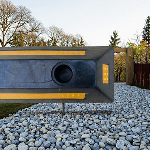 Meta Rubber Heavy-Duty 550*150*100Mm Rubberen Autopstopper Voor Parkeergarages En Rijbaangebruik - Product Image 4