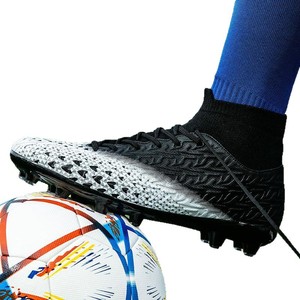 ¡Venta Directa de Fábrica! Zapatos de Fútbol para Niños, con Tacos Largos, Antideslizantes, Parte Superior Transpirable, Suela de Goma, Deportivos Casuales - Product Image 5