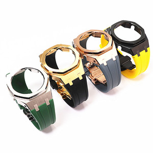Pour Farm Shock Ga2100 <span class=keywords><strong>Ga2110</strong></span> montre pièces modifiées pour changer le bracelet du boîtier accessoires de bracelet de montre en acier métallique de 3e génération - Product Image 4