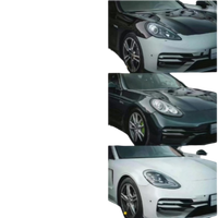 Untuk Porsche Panamera 970 tahun 2010-2016, ditingkatkan menjadi Model Turbo S Generasi ke-23 Terbaru Versi Populer dengan Kit Bumper Depan dan Lampu Depan