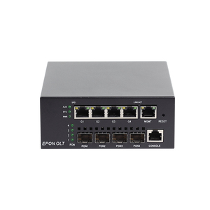 ZC-P1004EM longue portée (Mini EPON OLT) 4 ports EPON (SFP) + 4 ports GE (RJ45) en liaison montante - Product Image 1