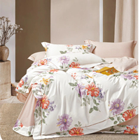 Nouveaux ensembles de couvre-lit imprimés en coton imprimés 3pcs 4pcs 5pcs 6pcs nouveaux ensembles de couvre-lit en coton imprimé avec taies d'oreiller