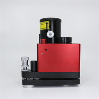 Transmetteur laser multifonctionnel 650 nm 5 mW pour mesures géométriques (rectitude, parallélisme, planité) et distance jusqu'à 50 m, avec batterie intégrée