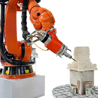 OFERTA ESPECIAL 2026 HUALONG Máquina de grabado CNC con brazo robótico KUKA de 7 ejes para tallado de piedra, granito, mármol, esculturas 3D y estatuas