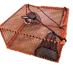 Chine filet de pêche piège à homard Creel homard piège à homard de norme européenne avec deux entrées et barre de plancher de cadre - Product Image 2