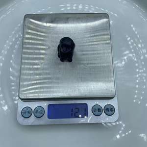 Pierre précieuse de guérison naturelle de 1.2 pouces, cristal pour chiens, artisanat de sculpture, chiot, cadeaux en cristal pour chiens - Product Image 6