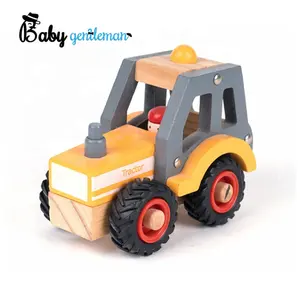 Beliebtestes pädagogisches Mini-Holz traktors pielzeug für Kinder Z04450A