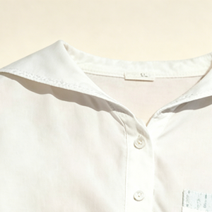 Nuovo Arrivo Estate 2026: Set Stile Coreano con Camicia in Cotone <span class=keywords><strong>a</strong></span> Maniche Corte e Gonna <span class=keywords><strong>a</strong></span> Strati per Bambine - Product Image 6