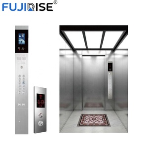 Fuji Aufzug China Beste Fabrikherstellung 630kg 2-Etagen-Lift Personenaufzug Büro Edelstahl-Traktion Französisches <span class=keywords><strong>Design</strong></span> - Product Image 1
