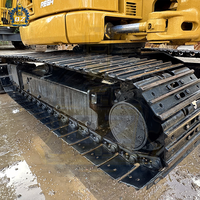 Mini-excavatrice Caterpillar 304 d'occasion, 95% neuve, prix CIF, avec pince hydraulique, support après-vente, certifiée CE, prête à être expédiée