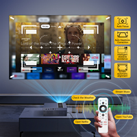XNANO NOUVEAU Projecteur X6 avec TV certifiée Google Cinéma à domicile Portable Vidéo WIFI Android 13 Smartphone Projecteur 1080P