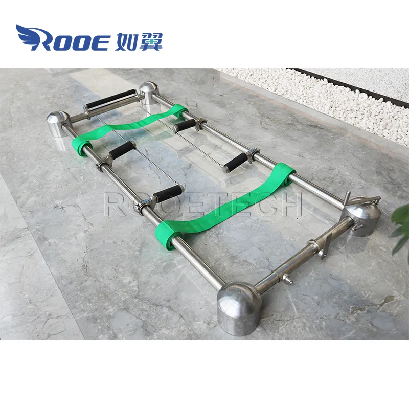 GA002 Funeral European Style and Metal Material Cemetery Lift Casket Coffin Lowering Device with Placement Arm