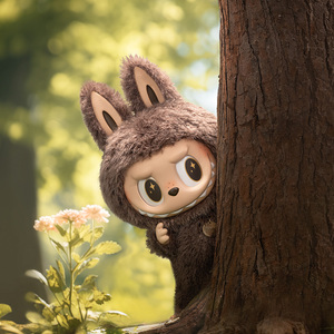 Popmart labubu ban đầu 58cm zimomo Quái Vật tôi tìm thấy bạn Vinyl mặt búp bê hoàn thành Bộ hộp hành động hình búp bê sang trọng sưu tập - Product Image 2