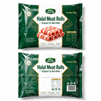 Sacs en plastique de haute qualité personnalisables, imprimés en héliogravure, résistants à l'humidité et thermoscellables pour rouleaux de mouton et de bœuf