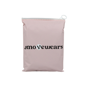 Bolsa de Plástico con Cierre Zip Lock, Ecológica, con Anillo de Tracción, Reutilizable, de PE Esmerilado, <span class=keywords><strong>para</strong></span> Empacar <span class=keywords><strong>Ropa</strong></span>, Venta al Por Mayor de Fábrica - Product Image 1