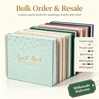 Carnet organisateur/agenda en papier kraft Heeton Ecologic à reliure spirale, 40 feuilles, pour marque personnalisée, livre d'or, cadeau