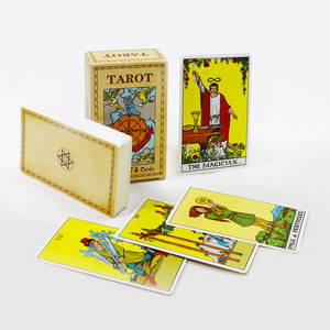 De alta calidad de plata personalizado bordes <span class=keywords><strong>tarot</strong></span> cubierta de impresión de tarjetas de oracle con libro de instrucciones - Product Image 2
