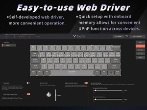 Bàn phím chơi game DRUNKDEER G60-MECHANICAL USB Type C 62 phím, hành trình hành trình có thể điều chỉnh, switch từ tính, đèn nền RGB - Product Image 6