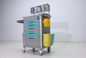 병원 ABS 의료 약물 교환 환자 간호 트롤리 병원 카트 약품 트롤리 - Product Image 4