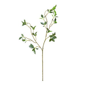 <b>Flower</b> Delight <b>Artificial</b> Banyan Leaves Branches 110cm PVC Plastic Decor For Home Wedding Outdoor Props - Product Image 5