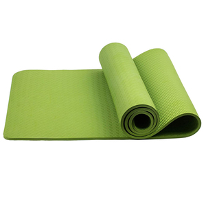 <span class=keywords><strong>TPE</strong></span> <span class=keywords><strong>Material</strong></span> de alta calidad de logotipo personalizado impreso esteras de Yoga antideslizante de 6mm de espesor, lavable - Product Image 3