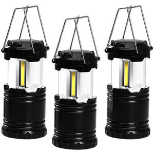 Linterna LED para acampar al aire libre, lámpara telescópica portátil mini para uso de emergencia en tiendas de campaña, color verde y naranja, alimentada por batería - Product Image 4