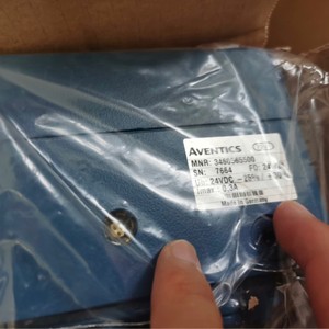 วาล์วนิวแมติกโซลินอยด์ Aventics รุ่น 3460565500 24VDC แบบปรับสัดส่วน สำหรับควบคุมแก๊ส - Product Image 1